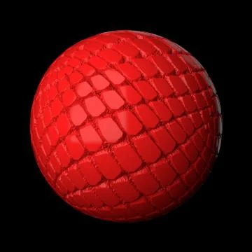 3d render abstract background. Displacement surface. Random patterns extruded Stock Illustration