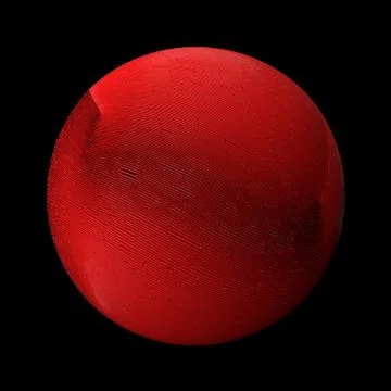 3d render abstract background. Displacement surface. Random patterns extruded Stock Illustration