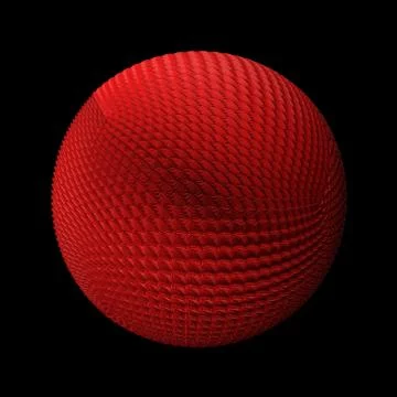 3d render abstract background. Displacement surface. Random patterns extruded Stock Illustration