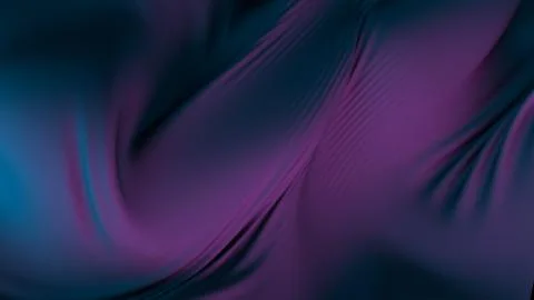 3d render abstract background made of deformed cloth surface. Surface with mi Stock Illustration