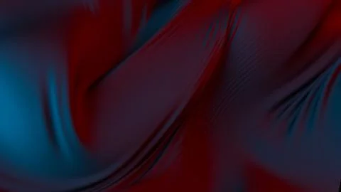 3d render abstract background made of deformed cloth surface. Surface with mi Illustrazione stock