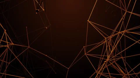 3d render abstract background. Net done by connected cylinders with sphere in イラスト素材