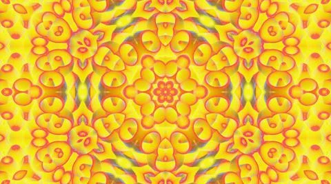 3d render. Abstract background simmetrical 3d liquid pattern with bright Stock Illustration