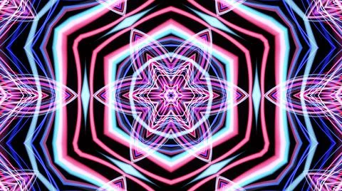 3d render. Abstract bg with pattern of glow blue purple lines. Pattern like Illustrazione stock