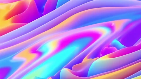3d render abstract colorful background 4k Stock Footage 243649371