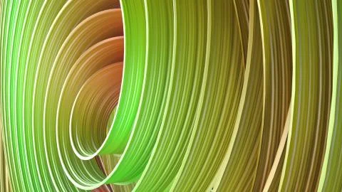 3D render of Abstract dynamic textured wave background Stock Illustration