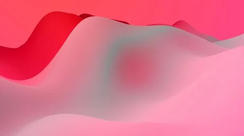 3d render. abstract fantastic background, liquid gradient of paint with internal Illustrazione stock