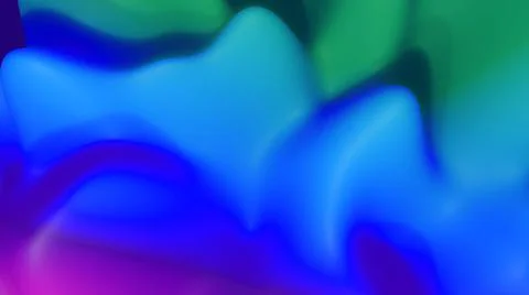 3d render. abstract fantastic background, liquid gradient of paint with internal Illustrazione stock