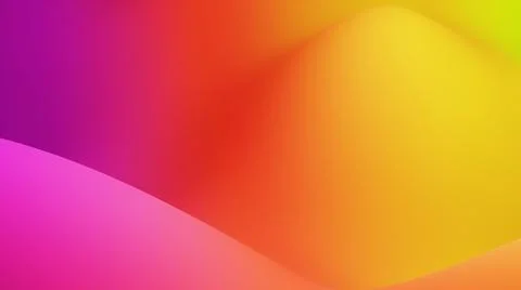3d render. abstract fantastic background, liquid gradient of paint with internal Illustrazione stock