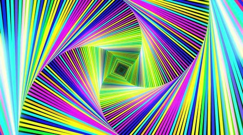3d render. Abstract festive background with square frames form a complex Illustrazione stock
