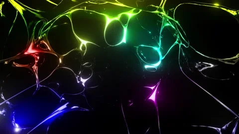 3D render, Abstract futuristic background Stock Footage 130508914
