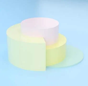 3d render, abstract geometric background, modern mock up, cylinder podium, blank イラスト素材