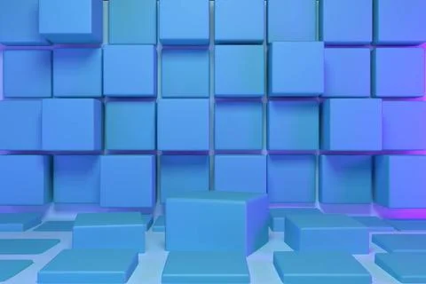 3d render, abstract geometric background, minimalistic primitive shapes, m... Stock Photos