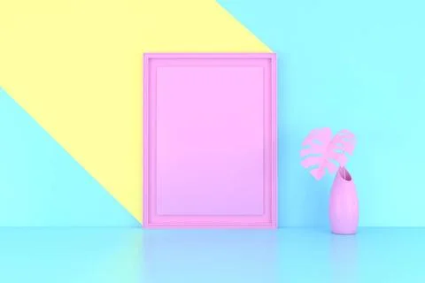 3d render, abstract geometric background, minimalistic primitive shapes, m... Stock Photos