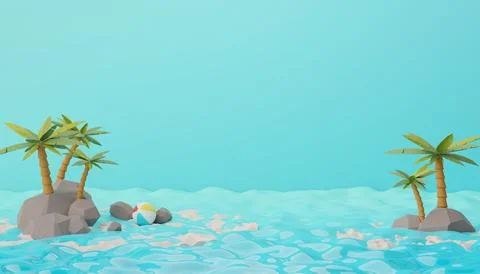 3d render of Abstract minimal background for showing products or cosmetic p.. Stock Illustration