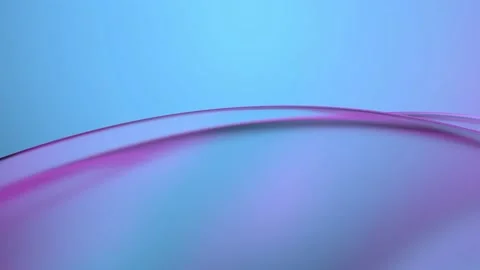 3d render abstract modern glass flow background. Liquid forms. Slow animation. Stock Footage 168065440