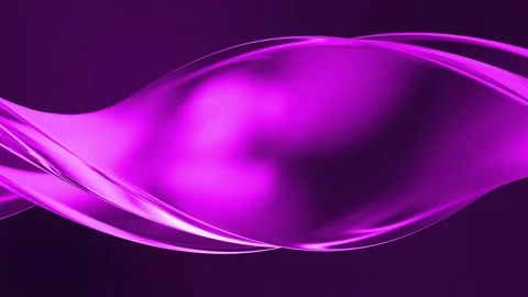 3d render abstract modern glass flow background. Liquid forms. Slow animation. Stock Footage 168065489