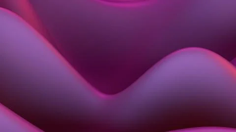 3d render abstract modern wave background. Fluid wave shapes. Deformed surfac Stock Illustration