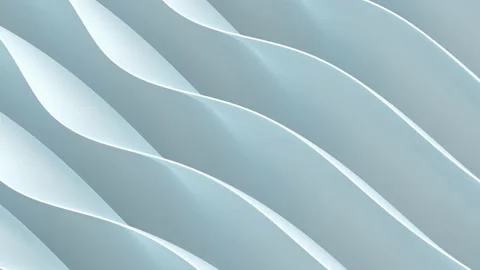 3d render abstract motion blue lines background. Stock Footage 160925691