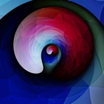 3D render abstract pattern background tile Stock Illustration