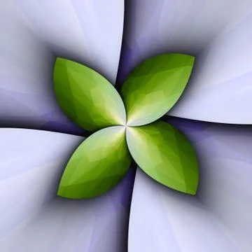 3D render abstract pattern background tile Stock Illustration