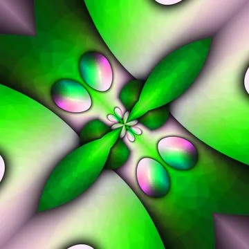 3D render abstract pattern background tile Stock Illustration