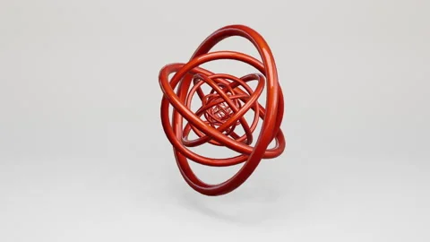 3d render abstract red shiny drops loopable alpha matte mask  transparency ma Stock Footage 148445427