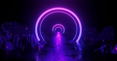 3d render abstract seamless background Stock Footage 113296709