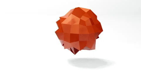 3d render abstract shiny cubes crystals animation loopable alpha matte mask t Stock Footage 148440682