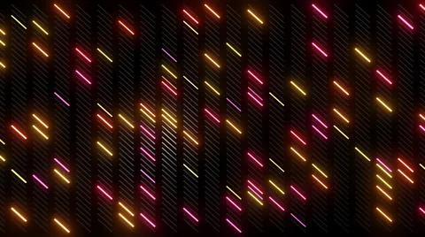 3d render. Abstract simple geometric background with orange red rectangles like イラスト素材