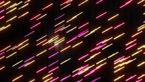 3d render. Abstract simple geometric background with orange red rectangles like Illustrazione stock