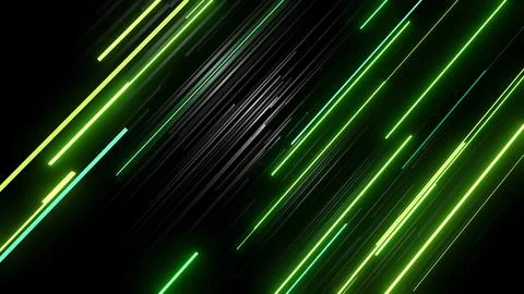 3d render. abstract simple geometric background with green rectangles like Stock Illustration