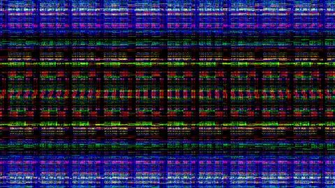 3d render abstract technology background. Quantum macro zoom. High detailed p Stock Illustration