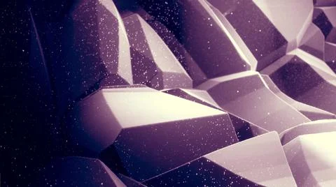 3d render. Abstract waves of soft black matte material with light inner glow and Stock Illustration