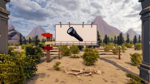 3D render and low poly Graphic resources for sustainable development goals .. Stock Illustration