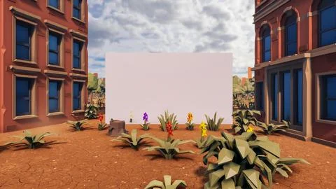 3D render and low poly Graphic resources for sustainable development goals .. Illustrazione stock