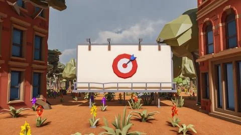 3D render and low poly Graphic resources for sustainable development goals .. イラスト素材
