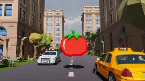 3D render and low poly Graphic resources for sustainable development goals .. Illustrazione stock