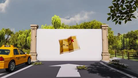 3D render and low poly Graphic resources for sustainable development goals .. Stockillustratie