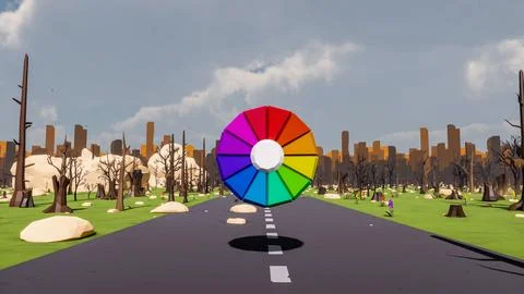 3D render and low poly Graphic resources for sustainable development goals .. Stock Illustration