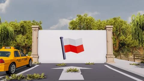 3D render and low poly Graphic resources for sustainable development goals .. Stockillustratie