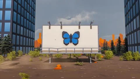 3D render and low poly Graphic resources for sustainable development goals .. Illustrazione stock