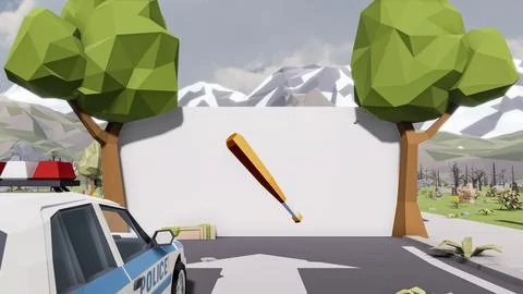 3D render and low poly Graphic resources for sustainable development goals .. Illustrazione stock