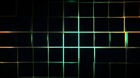 3D render animated background from cube ... | Stock Video | Pond5