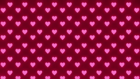 3d render animation hearts background Stock Footage 168259579