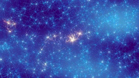 3d render animation of human brain nerve cells. Stock Footage 147550058