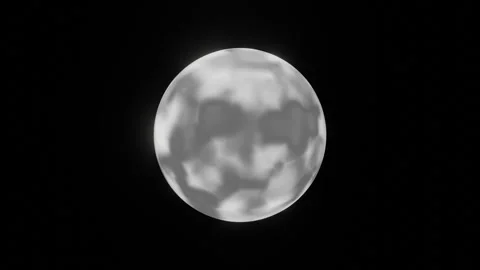 3d Render Animation of planet Mercury rotating 360 degrees Stock Footage 329457504