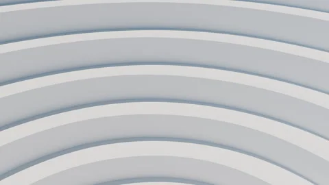 3d render animation of spiral stairs with moving camera down Stock Footage 248373486