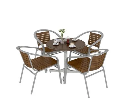 3d render armchair sofa table Illustrazione stock