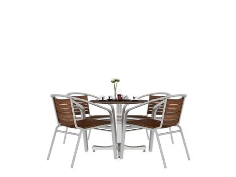 3d render armchair sofa table イラスト素材